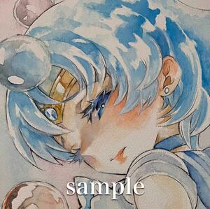  ручные иллюстрации Sailor Moon sailor jupita- вода .. прекрасный 