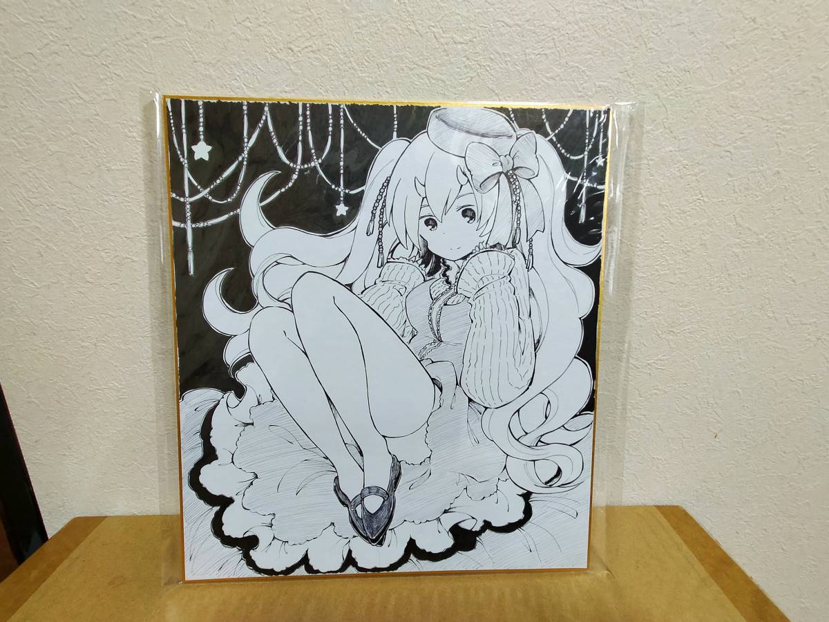 Original Hand-Drawn artwork illustration colored paper hand-drawn one-of-a-kind item ④, comics, anime goods, others