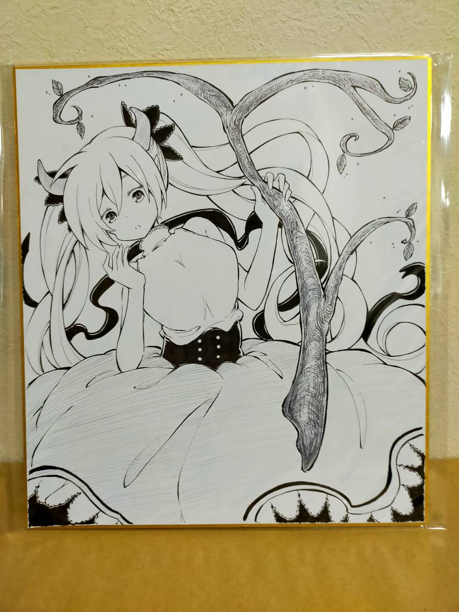 Original Hand-Drawn artwork illustration colored paper hand-drawn one-of-a-kind item ⑳, comics, anime goods, others