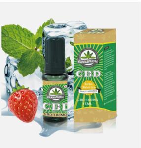 CBD リキッド ストローメロンアイス 15ml カンナプレッソ 100mg