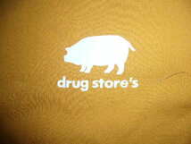 483-50♂♀：drug store's ドラッグストアーズ フード付きジャンパー コート シーズプランニング　リーバーブル　size.F　色.黄色×白　難_画像3