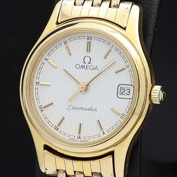 OH済 1963年製 オメガ シーマスター レディース 18KYG 希少 極上品 ...