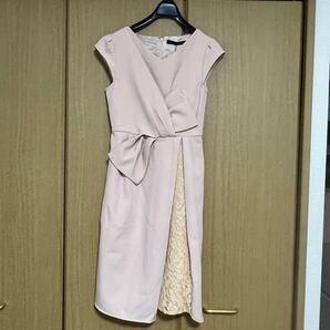 ドレス パーティ 結婚式 披露宴 レース Sサイズ ROYALPARTY ミモレ丈 お呼ばれ 20代 30代