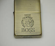 ZIPPO ライター SUNTORY BOSS COFFEE オリジナル ジッポー サントリー_画像3