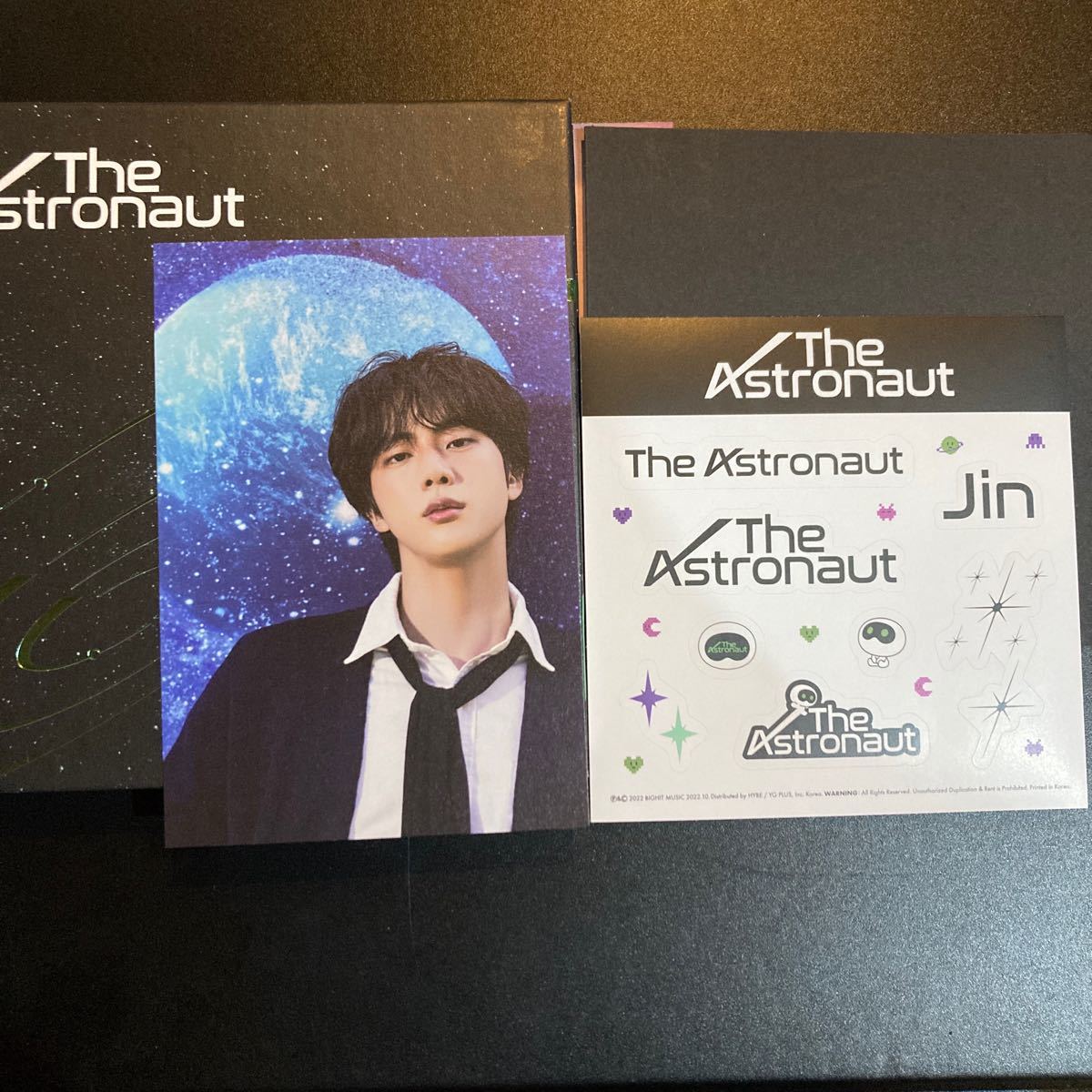 the astronaut ジン アルバム トレカweverse USA アメリカ 限定 トレカ