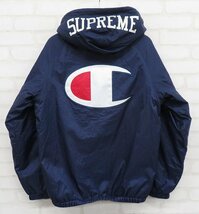 3J0515/Supreme×Champion SHERPA LINED HOODED JACKET シュプリーム チャンピオン ジャケット_画像2