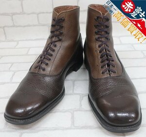 2S6272/ Victoria n leather boots Vintage 