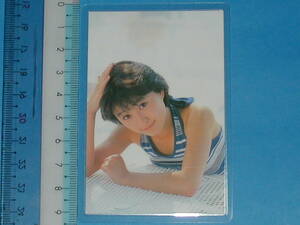  Showa era. idol [ Sakai Noriko / laminate card,/A/ new goods prompt decision 