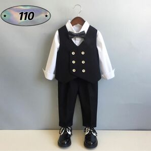 ☆新品☆フォーマル 男の子　セットアップ　発表会　結婚式　スーツ　110cm