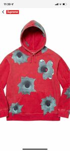 Supreme Nate Lowman Hooded SweatshirtRED ニット