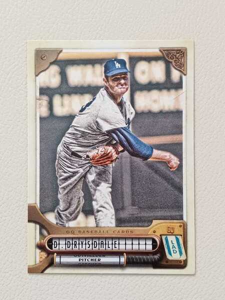 MLB 2022 TOPPS GYPSY QUEEN BASEBALL DRYSDALE ドライスデール SP ショートプリント