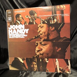 John Handy / Recorded Live At The Monterey Jazz Festival LP Columbia