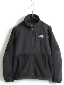 希少サイズ S 人気 黒 ■ ノースフェイス デナリ ジャケット ( レディース ) 古着 The North Face DENALI フルジップ アウトドア フリース