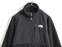 希少サイズ S 人気 黒 ■ ノースフェイス デナリ ジャケット ( レディース ) 古着 The North Face DENALI フルジップ アウトドア フリース_画像2