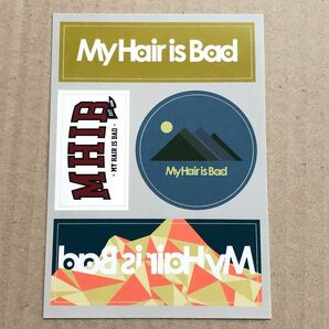 My Hair is Bad ステッカー 2022