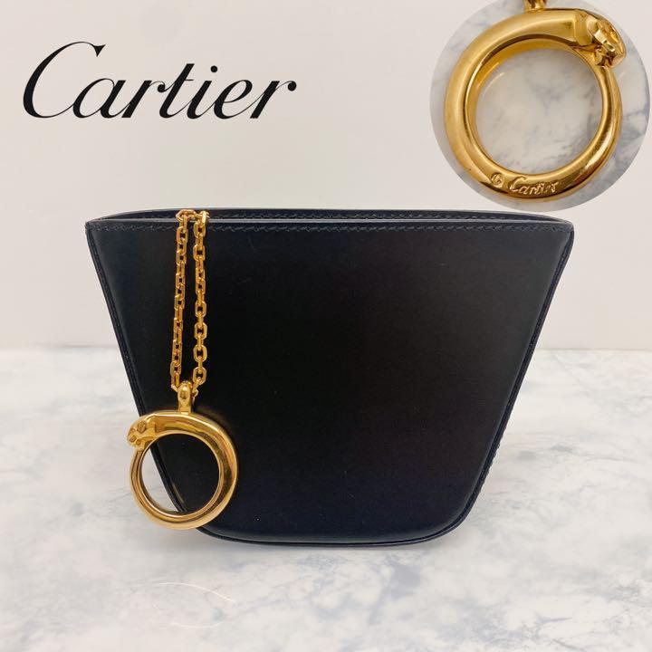 正規美 限定 Cartierカルティエ パンテール パンサー×2C立体ロゴ 
