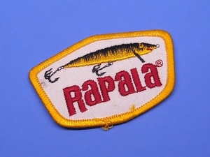 ラパラ RAPALA 白 小 ハスキー ジャーク ミノー ワッペン　79-52mm