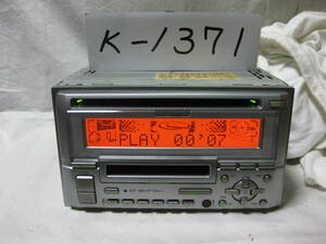K-1371 Carrozzeria Caro . задний FH-P555MD MDLP 2D размер CD&MD панель неисправность товар 