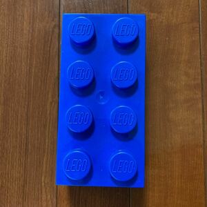 LEGO・レゴ・小物入れ・ブルー系・２０×9.7×6