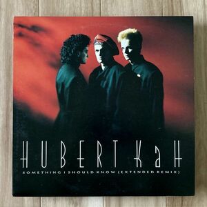【国内盤/12EP】Hubert KaH / Something I Should Know (Extended Remix) ■ CBS/Sony / 12AP 3289 / シンセポップ