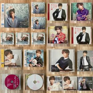 【CD/送料無料】川上大輔 / CD/DVD まとめ19枚セット ■ 人魚のように / 恋のメラギラ / 逢いたいよ AGAIN / アモーレ・アモーレ