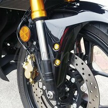 VTR250 CB400F ジェイド ホーネット250 CB400SF NC31 NC39 NC42 Revo CB1000SF CB1300SF 汎用 M6 ナンバー/ボルト/カバー カウルボルト 赤_画像7