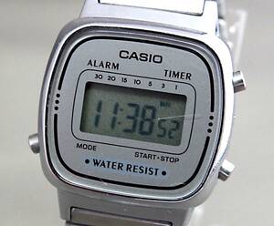 EU-9804■CASIO カシオ レディース腕時計 デジタル LA670W 中古