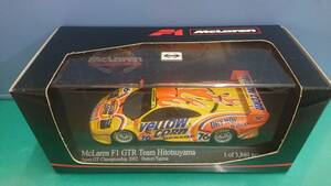 MINICHAMPS 1/43 マクラーレン F1 GTR 一ツ山レーシング Japan GT Championship 2002 服部尚貴、田嶋栄一　ミニチャンプス