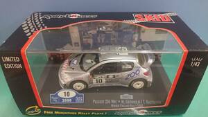 SKID Rally Winners Collection 1/43 プジョー 206 WRC WINNER FINLAND RALLY 2000