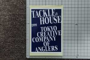 【新品 未使用 1999】 タックルハウス TACKLE HOUSE ステッカー シール ロゴ