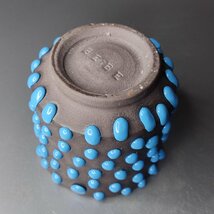 粒釉ぐい呑み　ぐい飲み　酒器　陶器　未使用　BEBECERAMIC　検：萩焼美濃焼備前焼　/79ga92_画像6