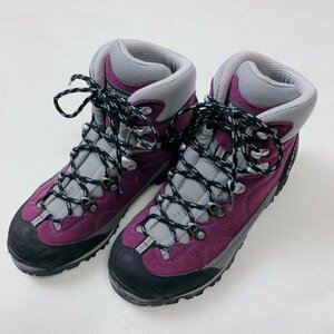 SCARPA Scarpa!GORE-TEX Gore-Tex походная обувь ботинки альпинизм высокий King уличный! серый × лиловый EU37 23.5cm соответствует 