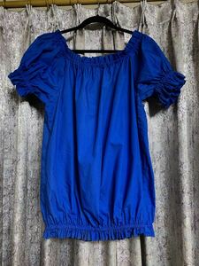  хула блуза kahikokahiko туника рубашка юбка пау 2way синий Hawaii Гаваи Aloha рубашка Hawaiian aro - Таити Anne 