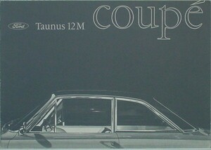 FORD TaunUS 12M COUPE セールスカタログ