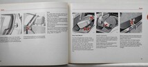 Mercedes Benz 300TD TYPE 123T Owner's Manual 英語版 1979_画像3