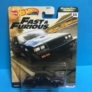 ホットウィール ワイルドスピード '87 ビュイック グランドナショナル GNX 黒