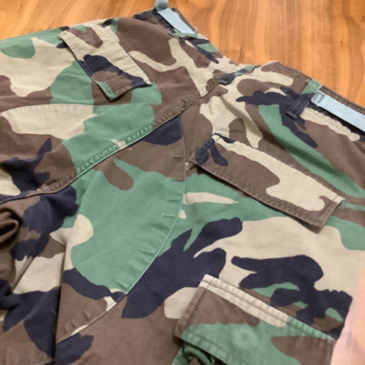 e6.アメリカ軍ミリタリーパンツ古着アメカジUSA製アメリカ軍迷彩 ウッドランド 米軍実物 米軍_サムネイル画像5