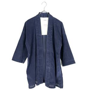 【30%OFF】VISVIM(ビズビム) SANJURO KIMONO (CORDUROY) FIL EXCLUSIVE 12AW (blue)