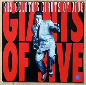Ray Gelato's Giants Of Jive LP「Giants Of Jive」独盤オリジナル BLUH 006 新品同様 ex-The Chevalier Brothers