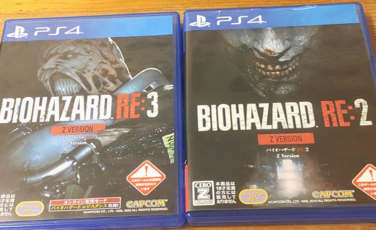 即決PS4バイオハザードRE2、7、オリジンズコレクション ...