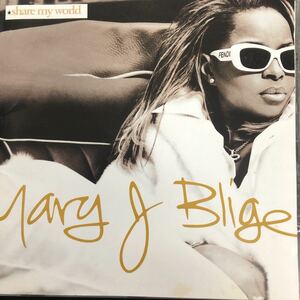 CD／メアリー ・J.ブライジ／シェア・マイ・ワールド／帯付き/MARY J. BLIGE／R&B