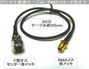  antenna conversion cable SMA female -F type male 