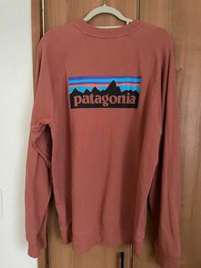 パタゴニア (PATAGONIA)メンズ P-6 ロゴ オーガニック クルー スウェットシャツ長袖スウェット　L 廃盤