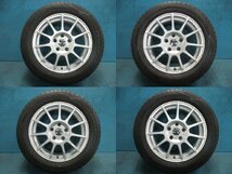 即納OK『美品 テクマグ Type 211R バリ山 WM02 205/55R16 2018年製 16インチ 6.5J +50 112-5H』ベンツ CLA Aクラス ゴルフ 5 6 7 パサート_画像1