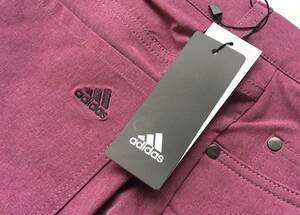 ◆adidas◆アディダス◆５ポケットパンツ◆78㎝◆レッド系