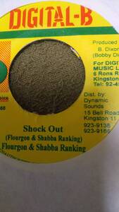 Digital-B版 Ba Ba Boom Riddim Flourgon & Shabba Ranks Single Shock Out