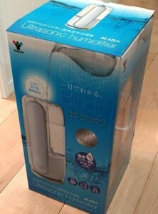 山善 新品 超音波式加湿器(木造約5畳/プレハブ約8畳) 湿度センサー搭載 上部給水 MZ-K25(W) タンク容量2.5L ホワイト 未使用品