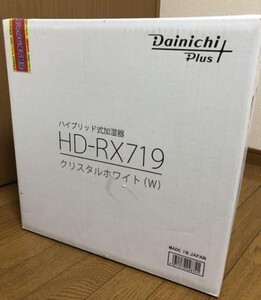 Dainichi Новый гибридный увлажнитель воздуха Dainichi HD-RX719-W серии RX Кристально-белый Деревянный номер в японском стиле 12 татами / Номер в западном стиле 19 татами Неиспользованный продукт