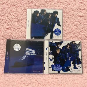 未開封 NEWS BLUE 初回AB+通常 3枚セット+おまけ購入特典ステッカー シングルCD