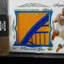 stephen curry カード　ステフィン・カリー　カード　custom card replica パッチ　ジャージカード　NBA　ゴールデンステイトウォリアーズ_画像2